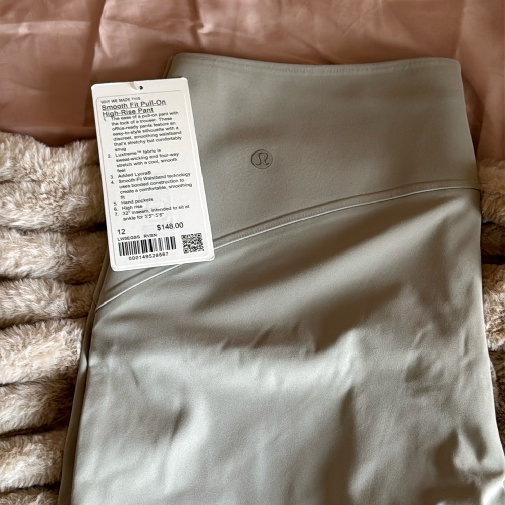 Lululemon Smooth Fit Pull-On High Rise Pant